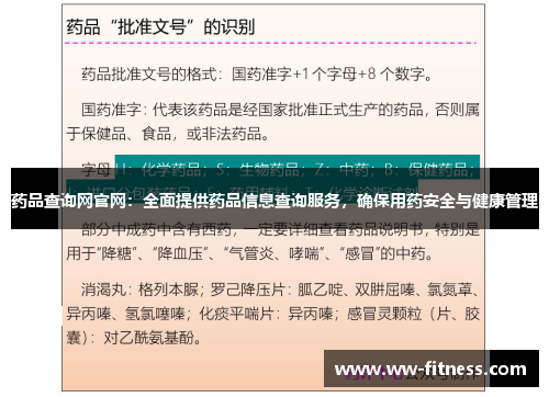药品查询网官网：全面提供药品信息查询服务，确保用药安全与健康管理